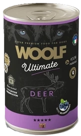 Woolf Ultimate Mokra Karma dla Psa Jeleń Jagody 400g