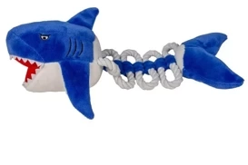 Yarro Zabawka Pluszowa dla Psa Rekin ze Sznurem 35cm