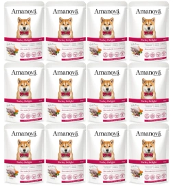 Amanova Delight Mokra Karma Dla Psa Indyk 12x100g