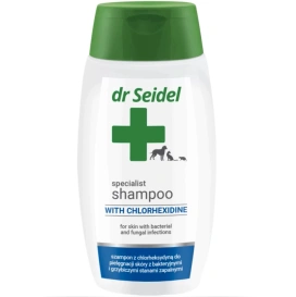 Dr Seidel Szampon Dla Psa Kota z Chlorheksydyną 220ml