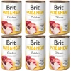 Brit Pate Mokra Karma Dla Psa Kurczak 6x400g