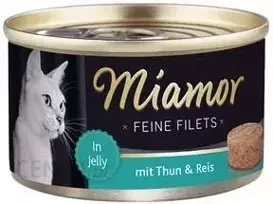 Miamor 100g Puszka Tuńczyk Ryż Karma dla Kota