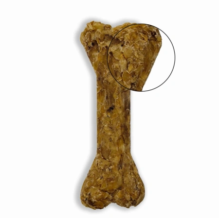 BUBAlicious Pure Przysmak Dla Psa Kość Skóra Jelenia 12cm