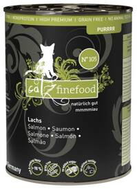 Catz Finefood Pur N105 Karma Dla Kota Łosoś 375g