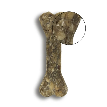 BUBAlicious Przysmak Dla Psa Kość z Krewetką 17cm