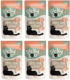 Lucky Lou Karma Dla Kota Drób Królik 6x125g