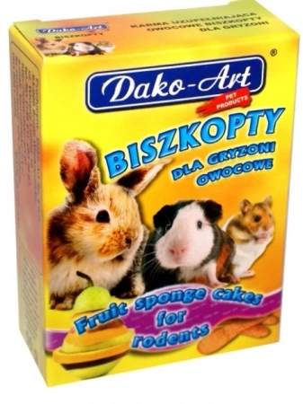 Dako-Art Biszkopty dla Gryzoni Owocowe