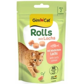 Gimcat Rolls Przysmak dla Kota z Łososiem 40g