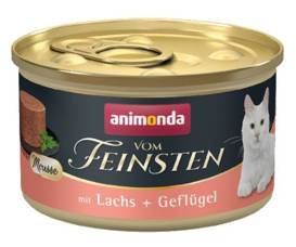 Animonda Kot 85g V.Feinsten Mousse Łosoś, Drób Puszka