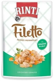 Rinti Filetto Karma Mokra dla Psa Kurczak Warzywa 100g