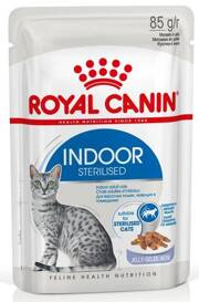 Royal Canin Indoor Sterilised Żel Karma Mokra Dla Kota 85g