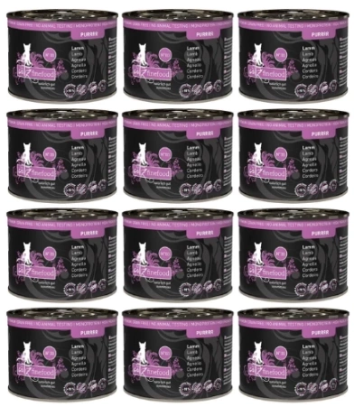 Catz Finefood Pur Karma Dla Kota Jagnięcina 12x200g