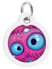 WAUDOG Smart ID Adresówka Dla Psa Koło Oko Potwora 25mm