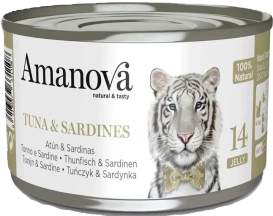 Amanova Karma dla Kota Tuńczyk Sardynki Galaretka 70g