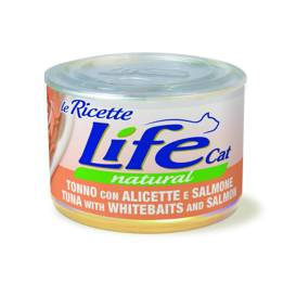 Life Cat Tuńczyk Łosoś Anchovies Karma dla Kota Puszka150g