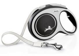 Flexi New Comfort Smycz Dla Psa Taśma L 8m Czarna