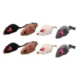 Ebi Myszka dla Kota z Kocimiętką Mix Kolor 5cm 8szt.