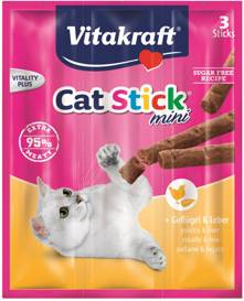 Vitakraft Kot Stick Mini Drób/Wątroba 3 szt.
