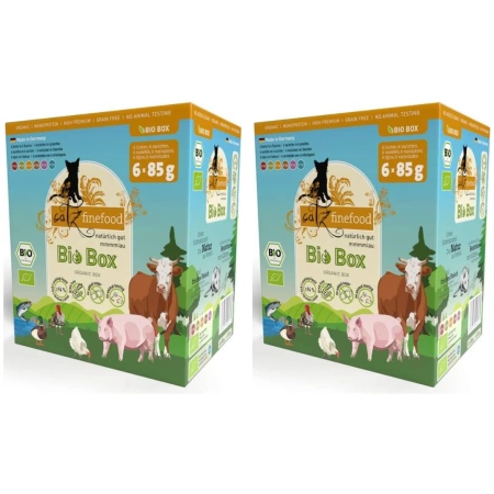 Catz Finefood Bio Karma Dla Kota Saszetki Mix 12x85g