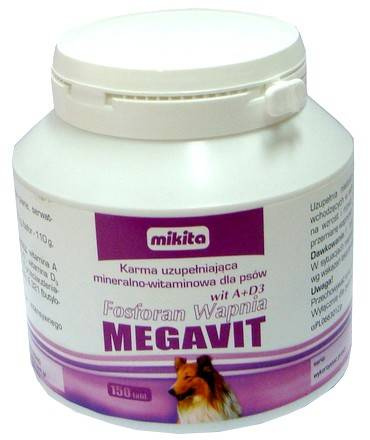 Mikita Fosf. Wap. Ad3/Megavit/ 150 szt.