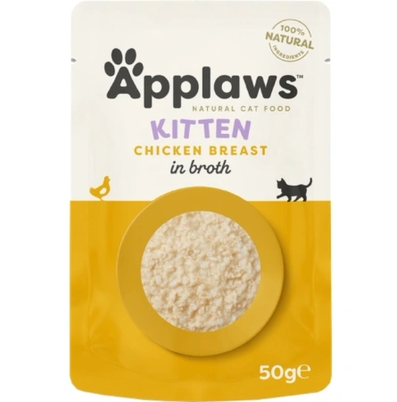 Applaws Mokra Karma Dla Kociąt Pierś Kurczaka Rosół 50g