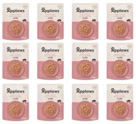 Applaws Karma Dla Kota Saszetka Tuńczyk Łosoś w Galaretce 12x70g