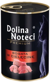 Dolina Noteci Premium Kot Bogata w cielęcinę puszka 400g