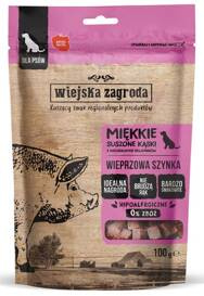 Wiejska Zagroda Przysmak dla Psa Wieprzowa Szynka 100g