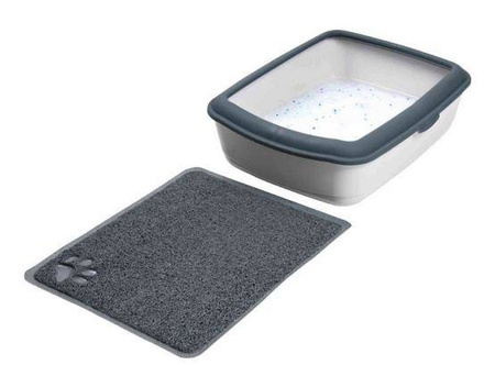 Trixie Mata pod Kuwetę PVC Antracytowa 37x45cm