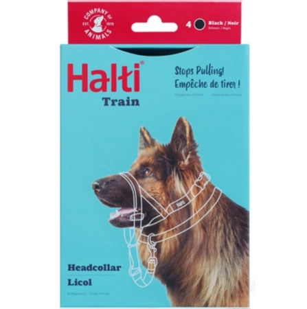 Halti Kantarek Obroża Dla Psa Uzdowa 4 Czarna