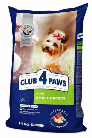 Club 4 Paws Karma Dla Psa S Kurczak 14kg