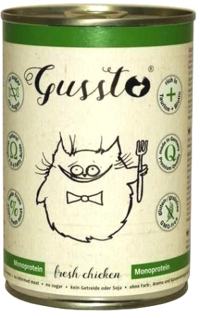 Gussto Karma Dla Kota Alergika Kurczak 400g