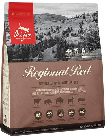 Orijen Regional Red Cat Sucha Karma dla Kota 1,8kg
