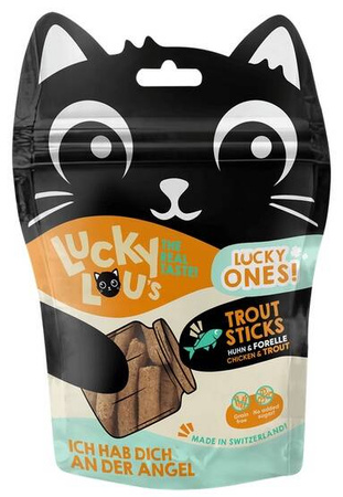 Lucky Lou Sticks Przysmak Dla Kota Kurczak Pstrąg 50g