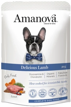 Amanova Delicious Karma Dla Psa Jagnięcina 100g
