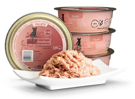 Catz Finefood Filety N403 Karma Dla Kota Kurczak 85g