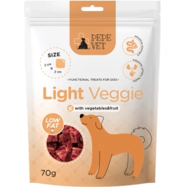 Paka Zwierzaka Pepe Vet Przysmak dla Psa Light Veggie 70g