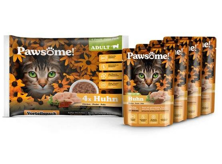 Pawsome Karma Dla Kota Huhn Kurczak Saszetki 4x85g