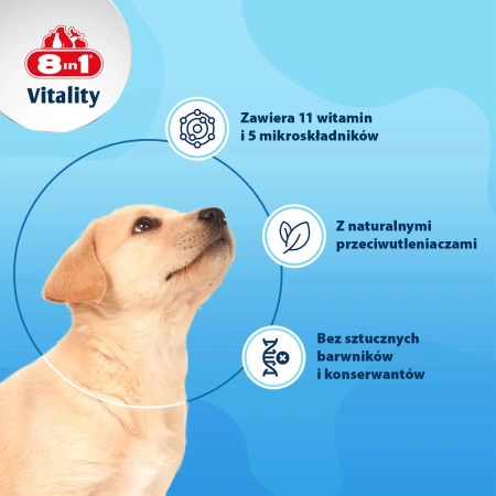 8in1 Vitality Witaminy Dla Szczeniąt 100tab