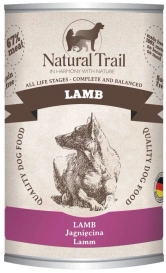 Natural Trail Mono Karma dla Psa Jagnięcina Puszka 400g