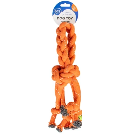 Duvo+ Zabawka Dla Psa Sznur Węzeł z Pętlami 30,5cm