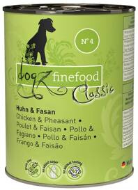 Dogz Finefood Karma Dla Psa N04 Kurczak Bażant 400g