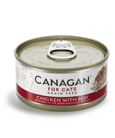 Canagan Mokra Karma Dla Kota Kurczak Wołowina 75g