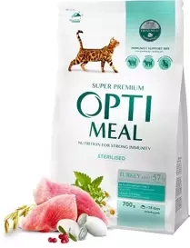 Optimeal Karma dla Kota Sterylizowanego Indyk 700g