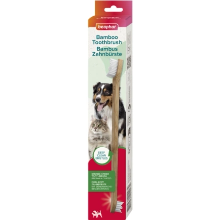 Beaphar Bambusowa Szczoteczka Dla Psa Kota Dwustronna