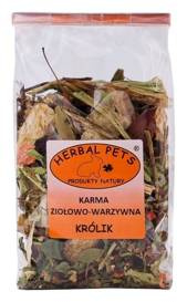 Herbal Pets Karma Zioła-Warzywa królik 150g