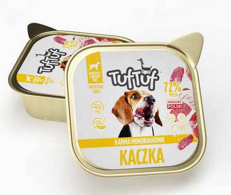 Bult Karma dla psa Pasztet z Kaczki Alupak Tacka 300g