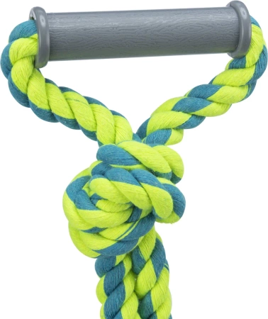 Trixie Sznur Bawełniany Dla Psa Uchwyt z Piłką 50cm