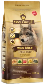 Wolfsblut Dog Wild Karma dla Psa Rasy Duże Kaczka 12,5kg