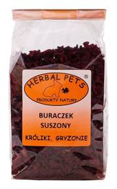 Herbal Pets Buraczki Suszone dla gryzoni 125g